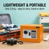 Mini Safe Box, Small Money Safe with Digital Keypad &