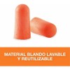 3m Paquete De Tapones Desechables Para Oídos 92800-80-6dc Color Naranja