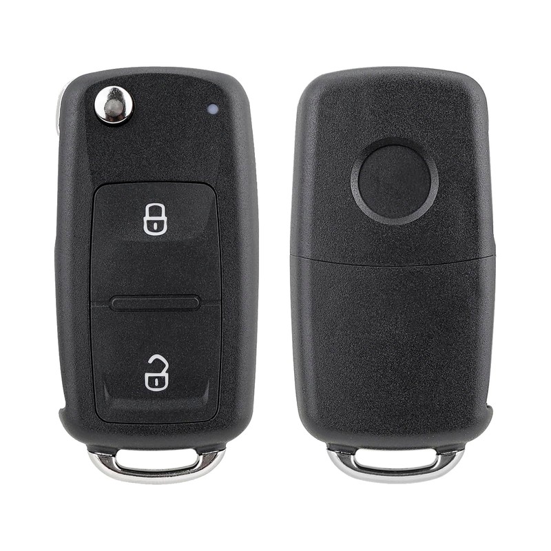 2-button car key 433 MHz ID48 chip for Volkswagen Golf