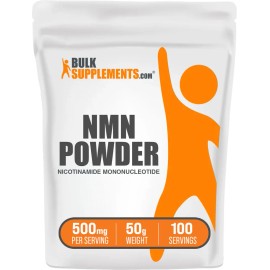 Bulk Suplements Nmn Mononucleótido De Nicotinamida 50gramos