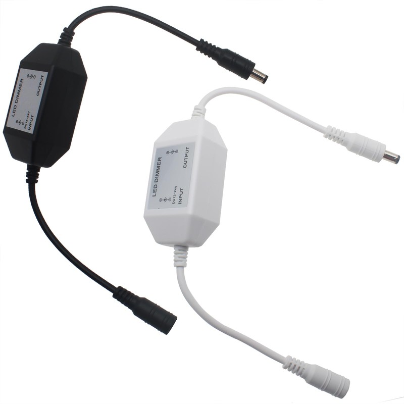 SYCZIOHU 2 PCS DC 12V 24V LED Strip Lights Dimmer