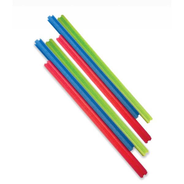 Link’EMS- 6-Pack Connecting Interlocking Swimming Pool Noodles- Colors Will Vary