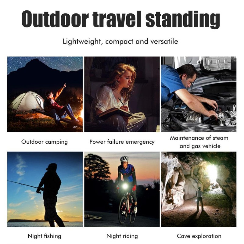 LED Mini Keychain Light Portable Rechargeable 800lm COB Keychain Flashlights