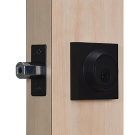 Yale MX89525 Cerrojo Argos Cuadraddo Llave-Mariposa, Negro