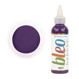 Guild Lane Bleo Gel Paint – Upcycle & Transform Fabric, Wood and Cork – Non-Toxic, Waterproof & Fade-Resistant – Easy to Apply Paint (Violet, 100ml)