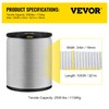 VEVOR 2500Lbs Polyester Pull Tape, 1053' x 3/4" Flat Tape