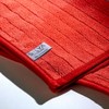 Silva Premium Microfibre Kitchen Towel, Red, Pack of 2, 20