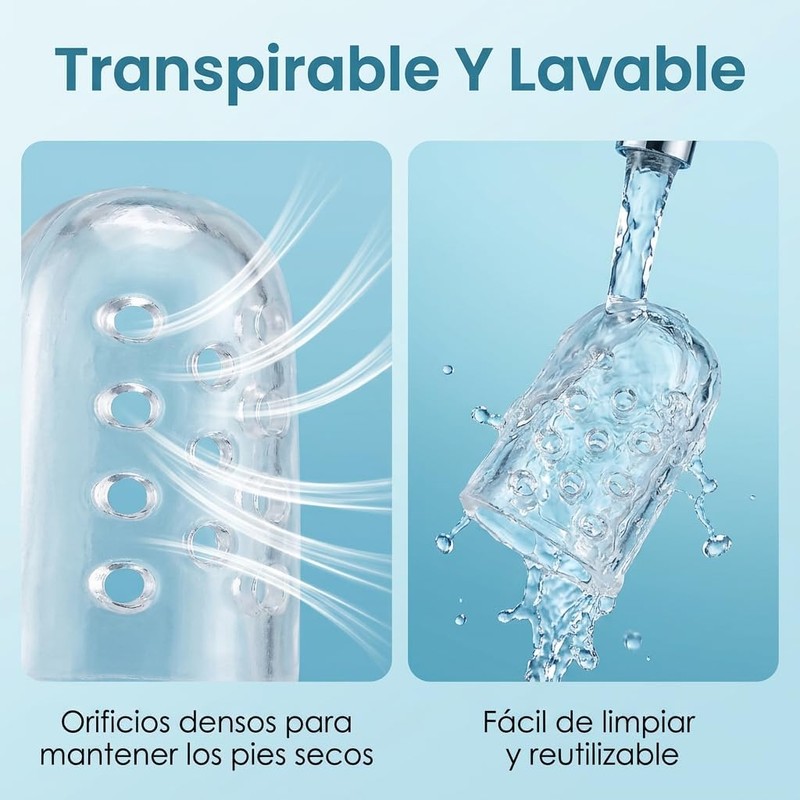 40 Pcs Protector para Dedos de Los Pies, Protector de