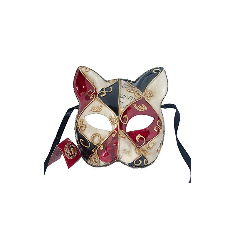 Lannakind Venetian Mask Face Mask Cat Mask Carnival Fancy Dress