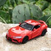 imtfzct 1/36 Toyota Supra Model Car, Aluminium Toy Car with