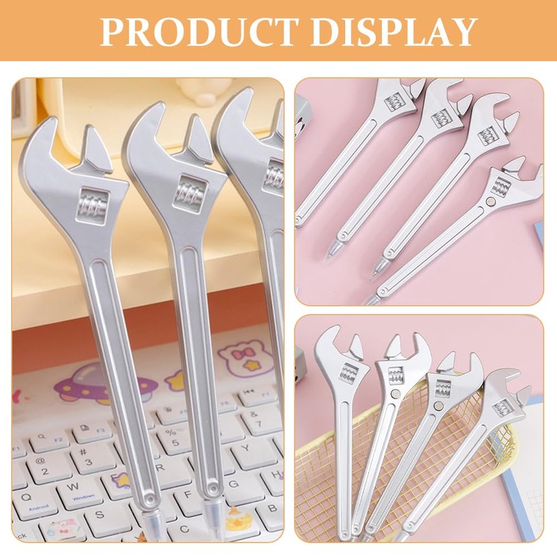 Tofficu Students Ballpoint Pens 30 Pcs Wrench Ballpoint Pen Pens