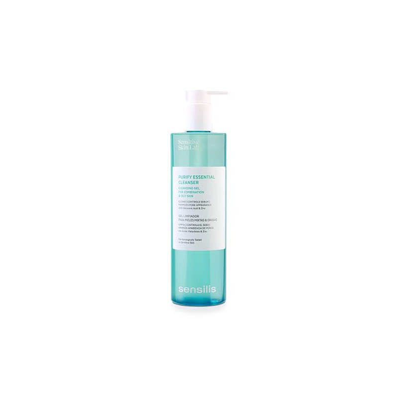 Sensilis - Purify Essential Cleanser, Gel Limpiador para Pieles Mixtas