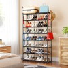 SUFAUY 8 Tier Metal Shoe Rack 40 Pairs, Large Capacity