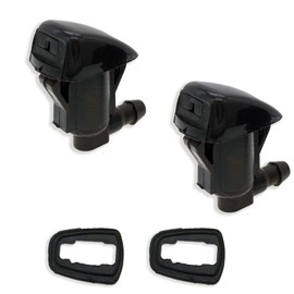 Windshield Washer Nozzle Kit Spray Nozzle Sprinkler Spray Jet Kit for Toyota 2004-2010 Sienna, 2005-2012 Corolla, 2004-2008 Solara, 2000-2005 Tundra Replacement for 85381-AA010