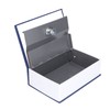 Safe Box Simulation Book Shape Decorative Storage Money Case for
