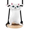 ATHAND Cute Cat Rearview Mirror Pendants,Car Decorations, Male Female Car