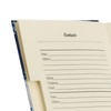 Telephone Address Book A-Z Index Hard Back Cover Slim