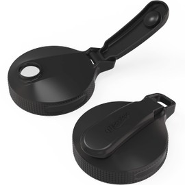 Masontops Multi Top Flip Cap Mason Jar Lid - Wide Mouth Mason Jar Pour Lids Wide Mouth Mason Jar Lids Easy Pour Spout and Flip Cap – Sip, Pour, Store & More - Leakproof Mason Jar Pour Spout Lid 2-Pack