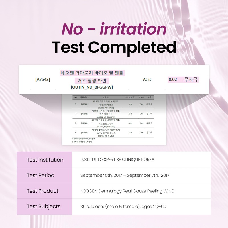 DERMALOGY by NEOGENLAB Bio-Peel Gauze Peeling Pads (Wine, 30 pads)