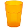 ENGELLAND - 5 x Plastic Cups Drinking Cups Orange Cocktail