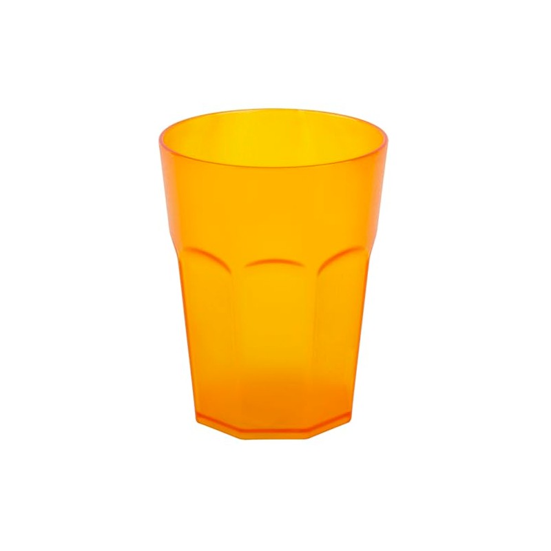ENGELLAND - 5 x Plastic Cups Drinking Cups Orange Cocktail