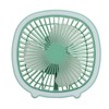 Desktop Fan Power Adjustable Low Noise Rechargeable Mini Portable Vertical