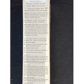 neutrogena rapid tone repair dark spot corrector 1oz distressed box