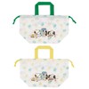 Skater KB7W-A Snoopy Brothers Lunch Drawstring Bag, Set of 2