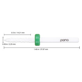 Pana 3/32" Professional Under Nail Cleaner Ceramic Bit (Coarse)