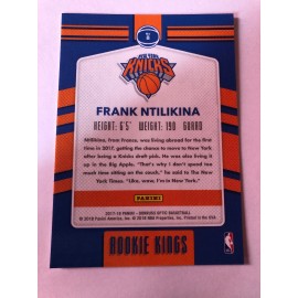 Donruss Optic 2017-18 Donruss Optic Rookie Kings #8 Frank Ntilikina