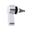 SG Store Toilet Cistern Dual Flush Lever Plastic Handle Chrome