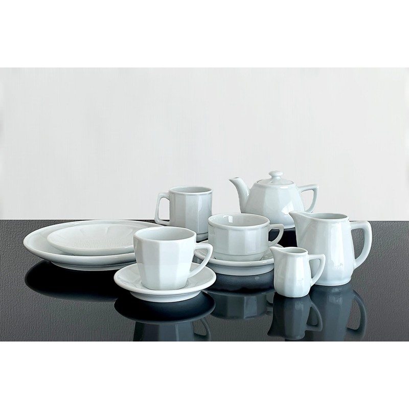 Nankai Tsusho F.O.B COOP Cafe Milk Jug, White, Large 0748-003