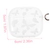 TEHAUX Transparent Earphone Cover Protector for Durable Wireless Earbud Case