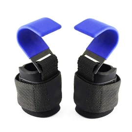 Weight Lifting Power Hooks Power Grips Wrist Support Bar Straps Gym Hook Gloves, Non-Slip Gym Grip Gloves, Adjustable Bar Straps, 15" Straps for Weightlifting