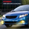Boxlight Fog Light Assembly Halogen Fit For 2008-2010 Corolla,Fog Lamps