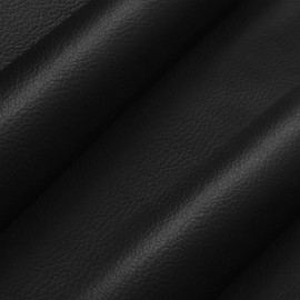 VINILMAX Tela Vinipiel Piel Vinil 1.40m de Ancho x 1m de Largo. Acabado Elegante y Resistente. Ideal para Tapicería de Muebles, Tapicería y Proyectos Decorativos (Negro)