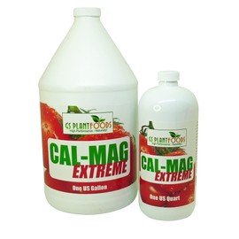 GS Plant Foods Cal-Mag Extreme Liquid 1 Gallon Fertilizer with Calcium, Magnesium, Iron and Sulfur Supplement, Corrects Secondary Nutrient & Trace Element Deficiencies, N-P-K of 2-0-0