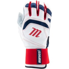 Marucci - 2021 SIGNATURE BATTING GLOVE FULL WRAP USA (MBGSGN3FW-USA-AXXL)