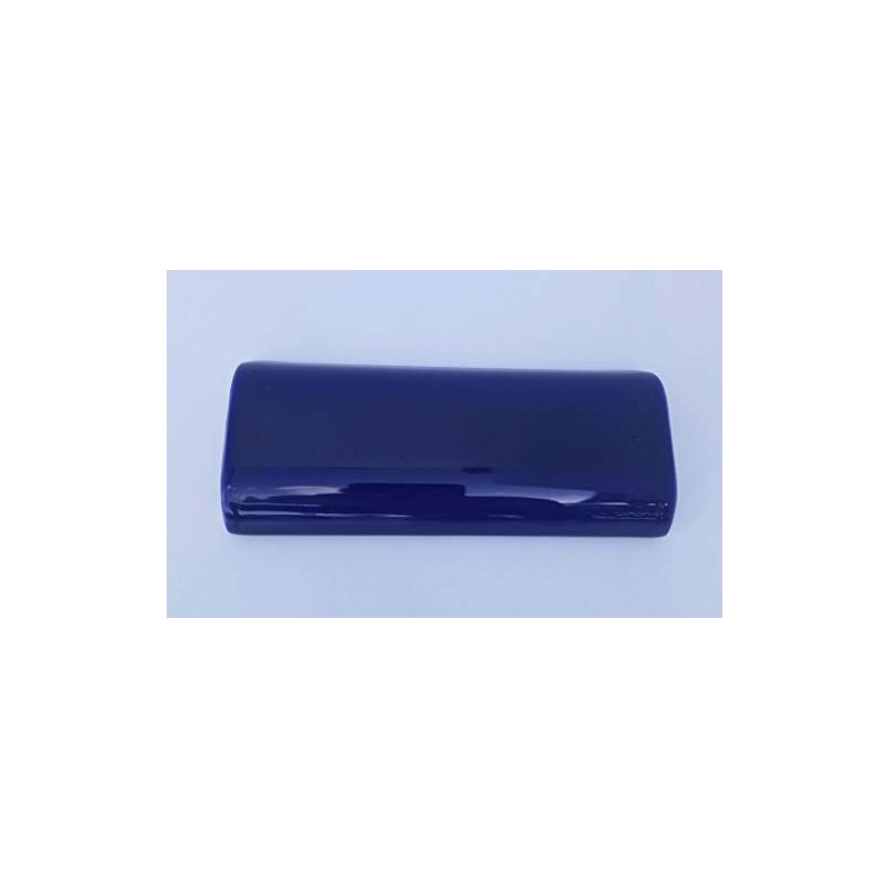 Double Bullnose Cap Tile (Cobalt)