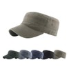 CheChury Military Style Robust Army Cap Men's Cap Military Cotton