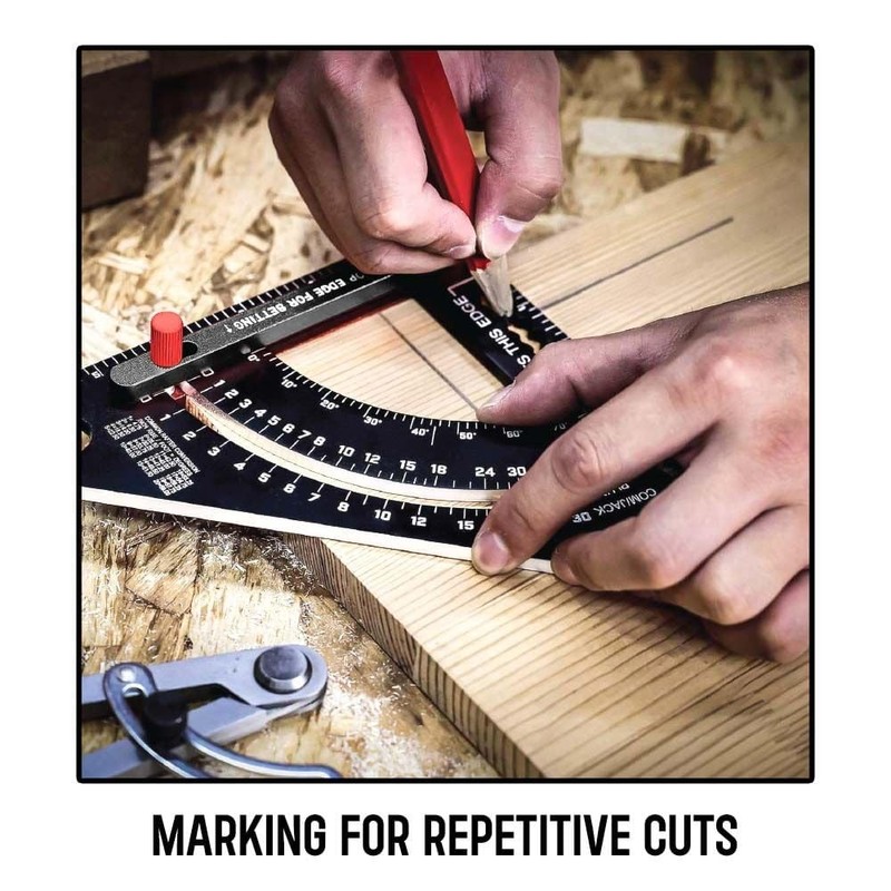 Big Horn 19606 7 Inch Adjustable Carpenter Square – Precision