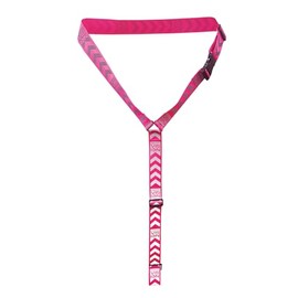 Equetech Vision Hi-Viz Horse or Pony Neckband Breastplate, Reflective, Yellow (Flow Pink, Horse)