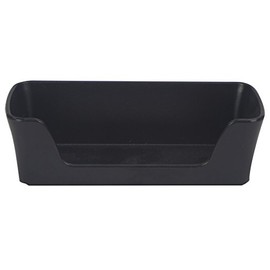 Storex Recycled Business Card Holder, 4.38 x 1.38 x 1.88 Inches, Black (70170A06C)