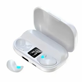 NHQZ 1 Paar Schlafkopfhörer Bluetooth,Kopfhörer Zum Schlafen,Bluetooth Schlafkopfhörer Seitenschläfer,In Ear Kabellos Kleine,mini kopfhörer Bluetooth unsichtbar,Weiß, Geschenke für Männer und Frauen