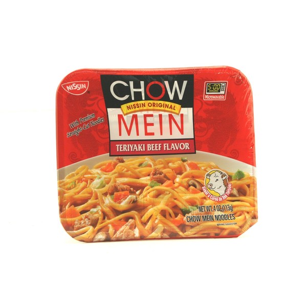 Chow Mein Instant (Teriyaki Beef Flavor) - 4oz (Pack of