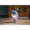 Multipet 43236-1 Knobby Noggins Pig Dog Toy