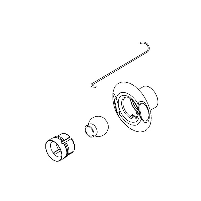 Kohler 1015255-0 Replacement Part, White