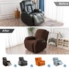 Genina Recliner Sofa Covers - Stretch Reclining Couch Covers with