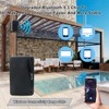 Herdio 3.5-inch Outdoor Bluetooth Speakers, Unpowered Wired Waterproof, 200 Watts,