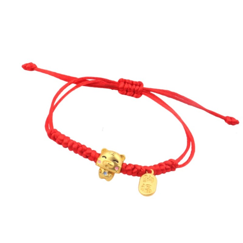 LRGKMCWTOB Chinese 12 Zodiac Animal Charm Bracelet for Women Men